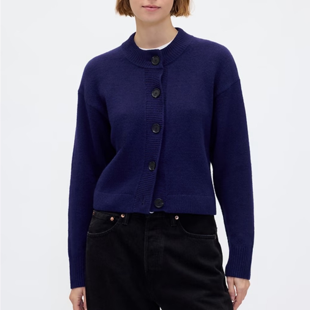 Gap cashsoft oversized chunky cardigan